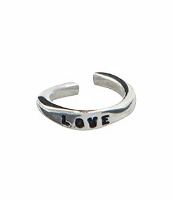SERGE THORAVAL Bijou D'oreille Love Argent