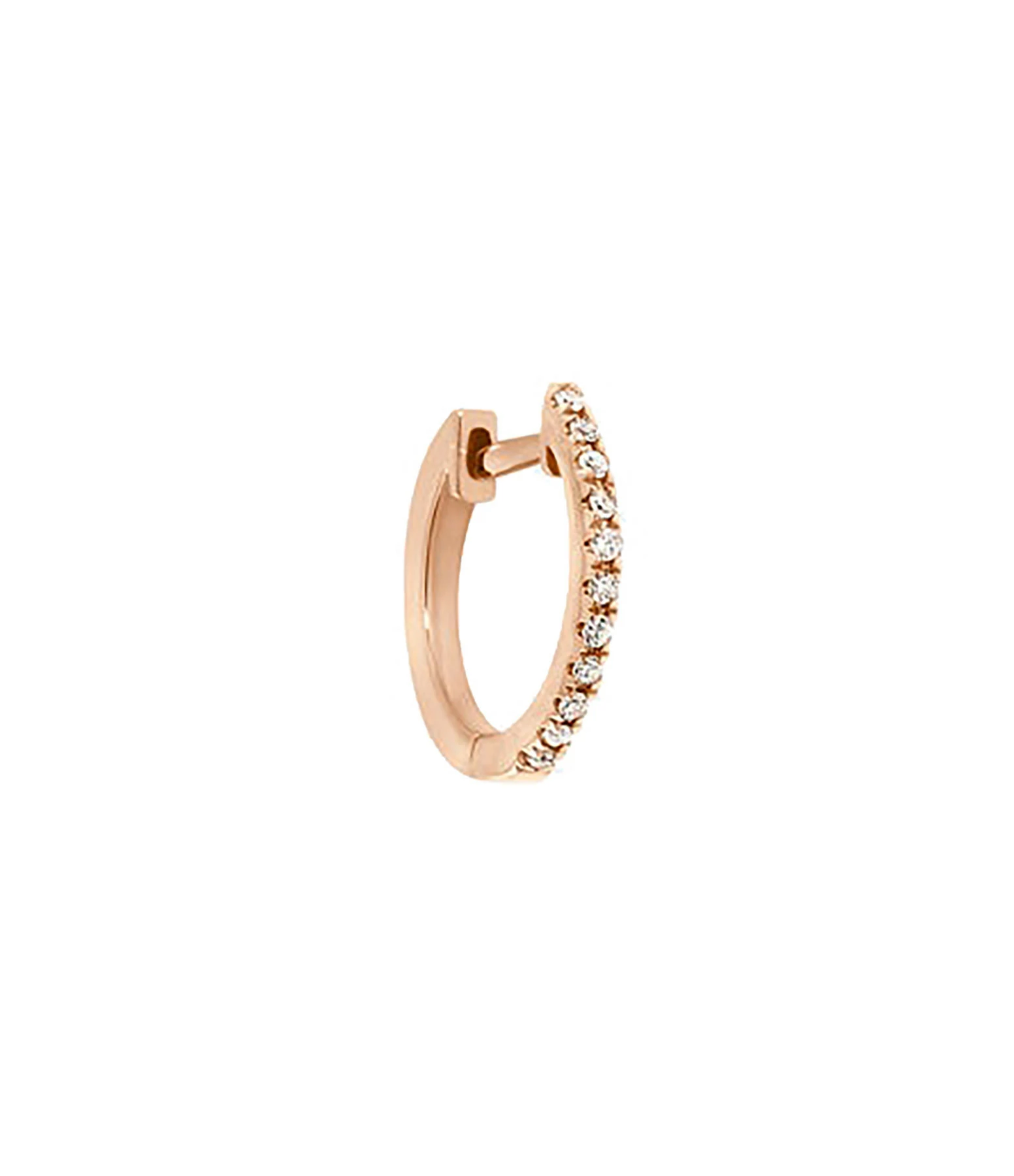 VANRYCKE Créole Officiel S Or Rose Diamants (vendue à L'unité) 1 VANRYCKE Créole Officiel S Or Rose Diamants (vendue à L'unité)