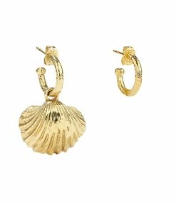GOOSSENS PARIS Boucles D'oreilles Maunaloa Coquillage