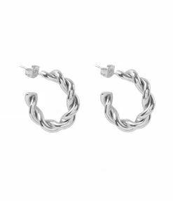 SHAKER JEWELS Créoles Rika Argent