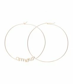 ATELIER PAULIN Créoles Amour Gold Filled