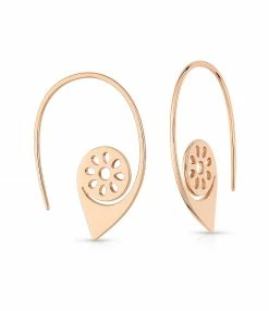 GINETTE NY Créoles Ajna Or Rose