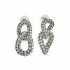 ISABEL MARANT Boucles D'oreilles Funky Ring Argenté Transparent