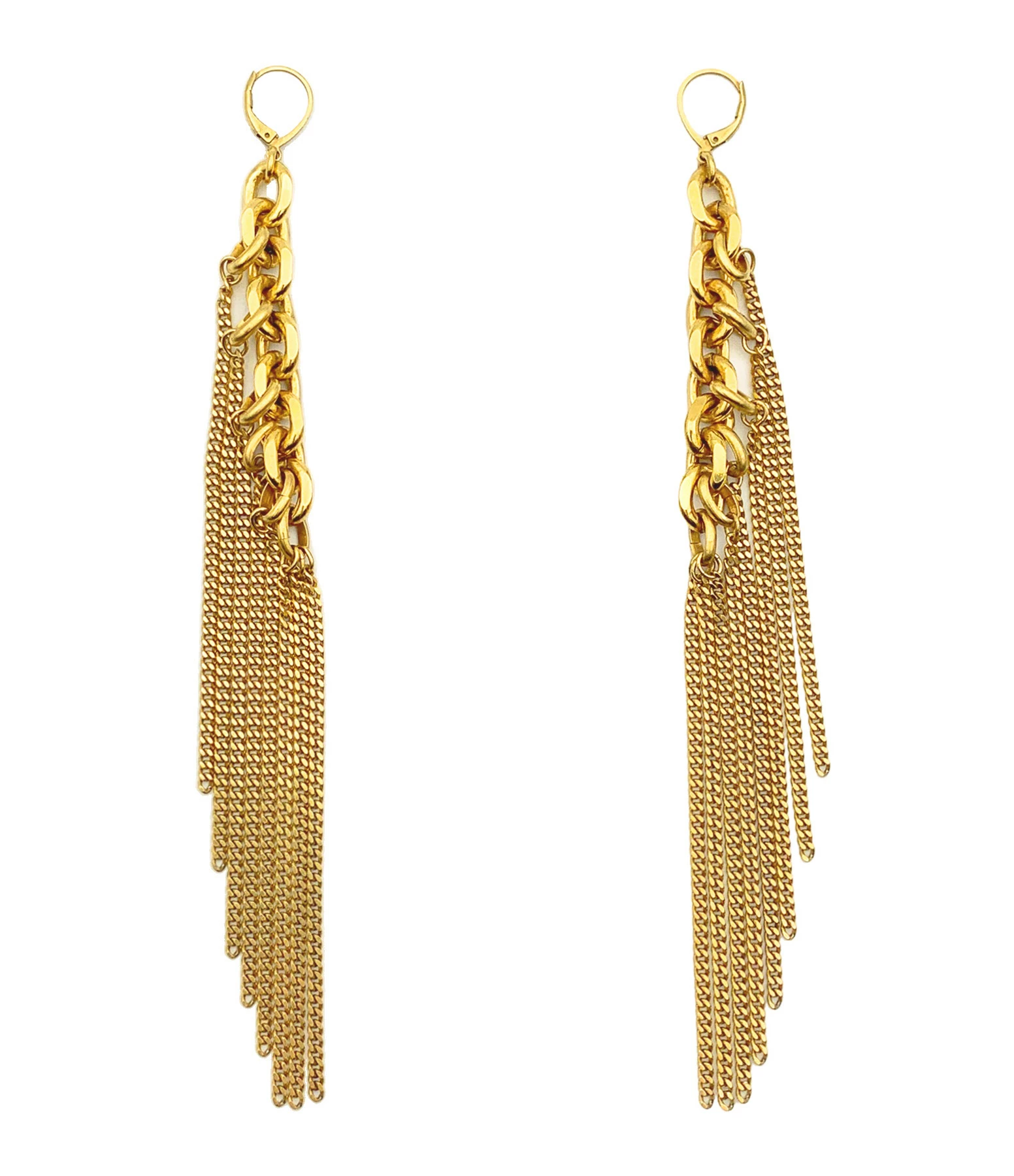 PERRINE TAVERNITI Boucles D'oreilles Servan Laiton Doré 1 PERRINE TAVERNITI Boucles D'oreilles Servan Laiton Doré