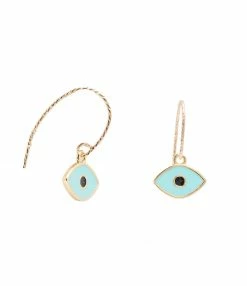 MON PRECIEUX GEM Boucle D'oreille Eye Turquoise