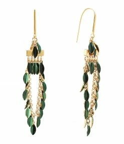 ISABEL MARANT Boucles D'oreilles Color Shiny Lea Vert
