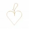 ATELIER PAULIN Boucle D'oreille Big Charms Cœur Gold Filled Jaune (vendue à L'unité)