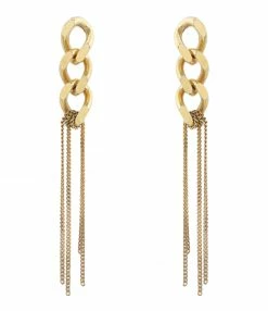 PERRINE TAVERNITI Boucles D'oreilles Magellan Laiton Doré