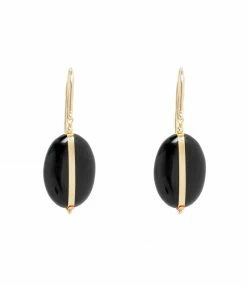 ISABEL MARANT Boucles D'oreilles Stones Noir