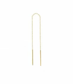 AND...PARIS Boucle D'oreille Chaîne Or (vendue à L'unité)