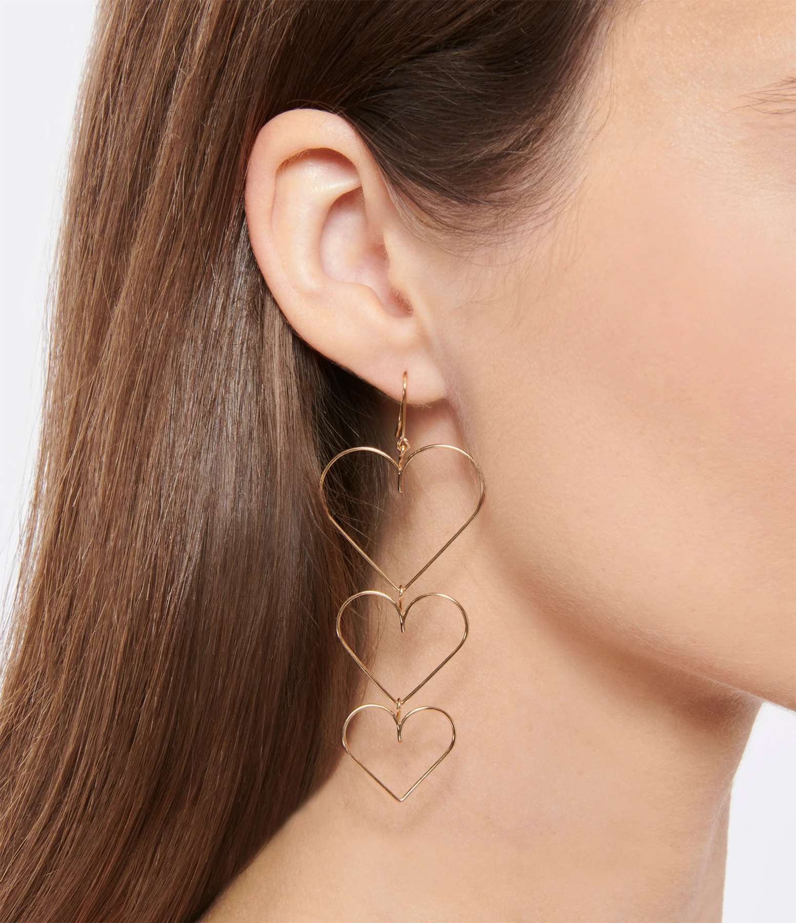 ATELIER PAULIN Boucle D'oreille Big Charms Trio Gold Filed Jaune (vendue à L'unité) 2 ATELIER PAULIN Boucle D'oreille Big Charms Trio Gold Filed Jaune (vendue à L'unité) – Image 2