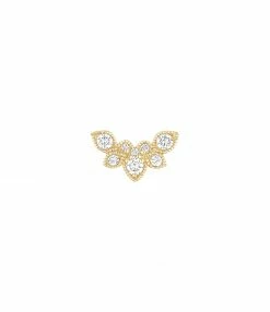 STONE PARIS Boucle D'oreille Nude Or Jaune Diamants