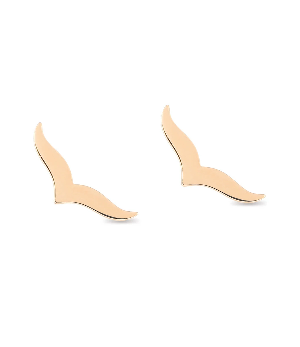 GINETTE NY Boucles D'oreilles Wise Or Rose 1 GINETTE NY Boucles D'oreilles Wise Or Rose