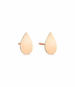 GINETTE NY Boucles D'oreilles Bliss Puces Or Rose