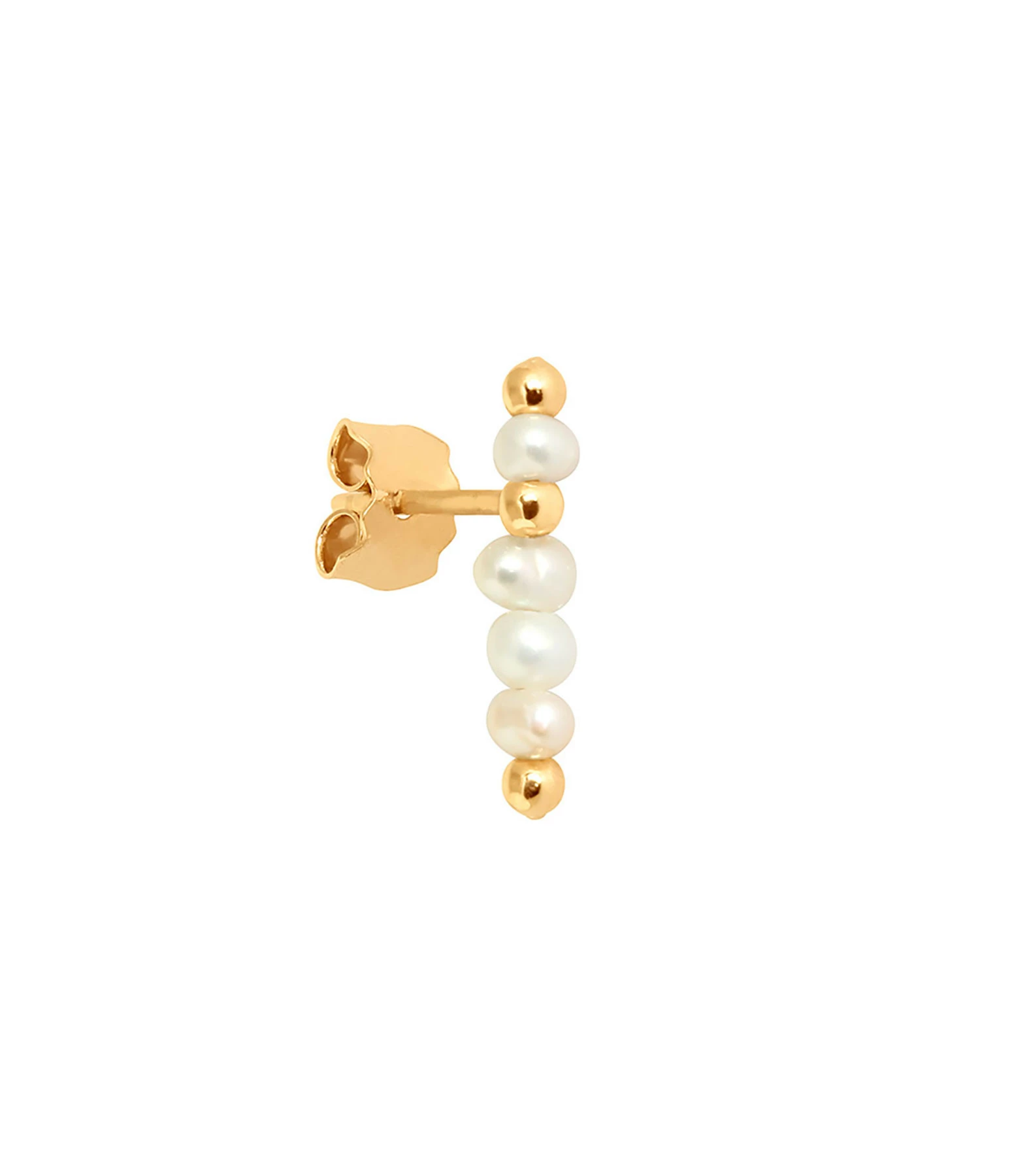 CHARLET Boucle D'oreille Origines Perles D'Eau Douce Or Jaune (vendue à L'unité) 1 CHARLET Boucle D'oreille Origines Perles D'Eau Douce Or Jaune (vendue à L'unité)