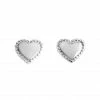 GIGI CLOZEAU Boucles D'oreilles Lucky Cœur Or Blanc