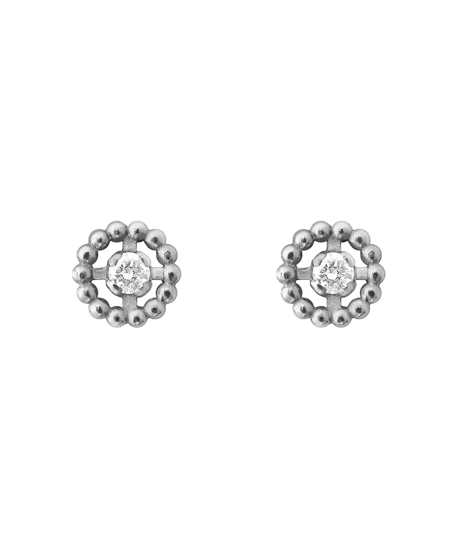GIGI CLOZEAU Boucles D'oreilles Lucky Puces Or Diamants 3 GIGI CLOZEAU Boucles D'oreilles Lucky Puces Or Diamants – Image 3