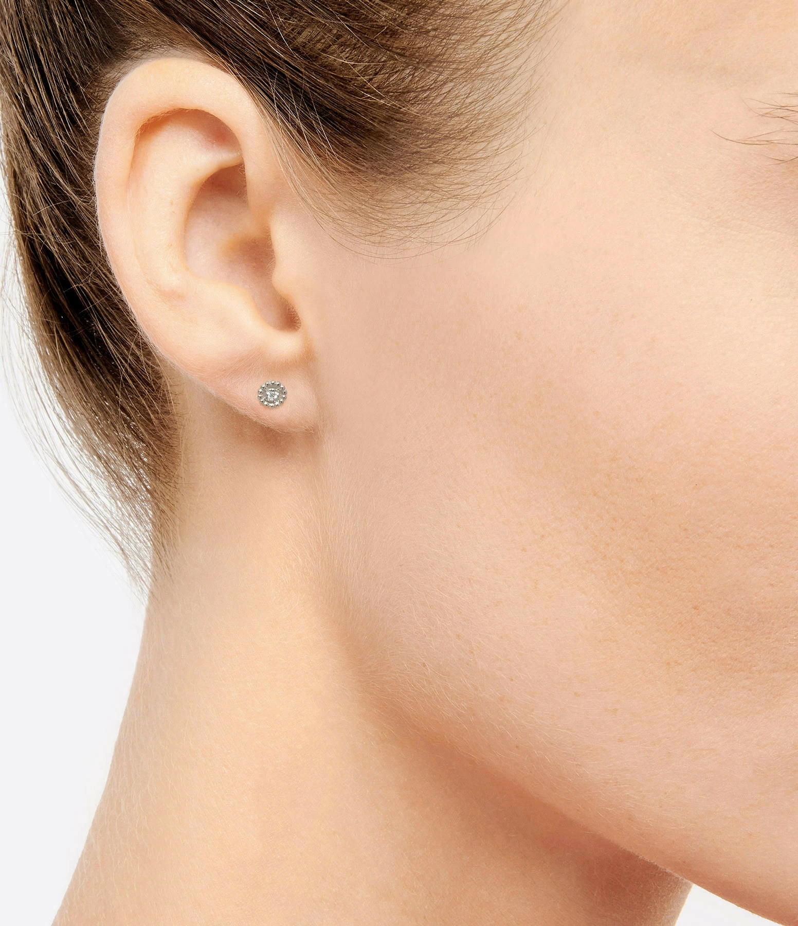 GIGI CLOZEAU Boucles D'oreilles Lucky Puces Or Diamants 7 GIGI CLOZEAU Boucles D'oreilles Lucky Puces Or Diamants – Image 7