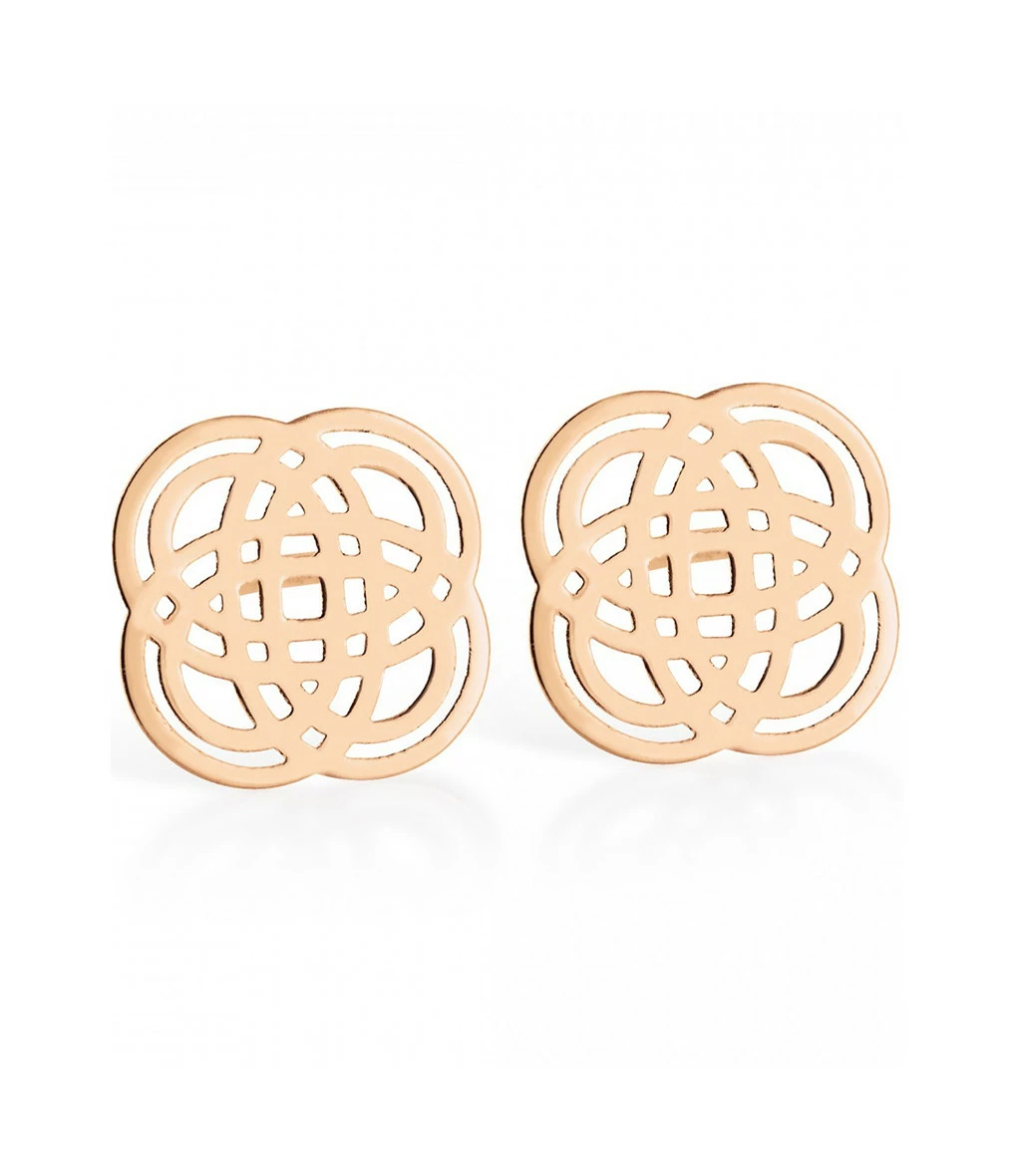 GINETTE NY Boucles D'oreilles Purity Or Rose 1 GINETTE NY Boucles D'oreilles Purity Or Rose