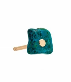 GINETTE NY Boucle D'oreille Jala Chrysocolle Or Rose (vendue à L'unité)